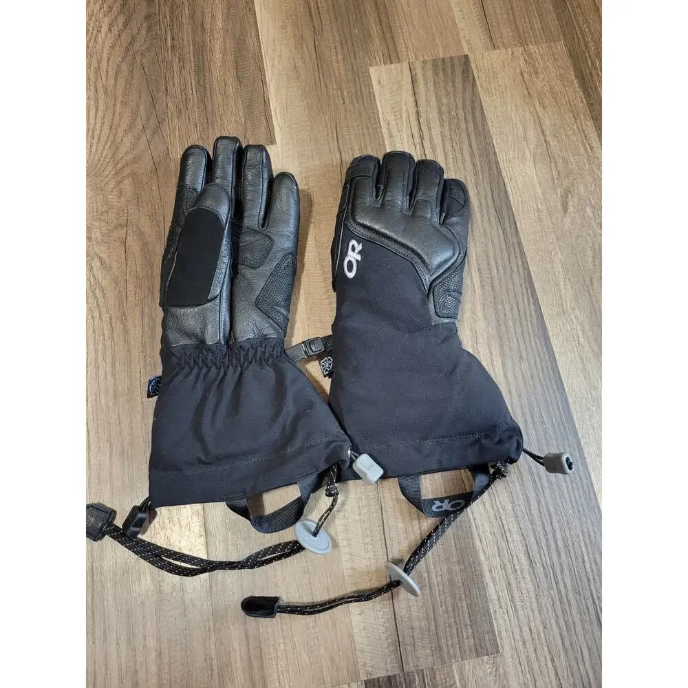 Outdoor Research 3-1 Snow Ski Winter Warm Black Women's Lined Gloves Size S